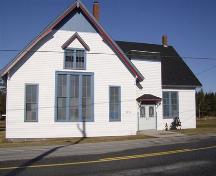 Front elevation, Greenhill Community Church, Upper Port La Tour, NS, 2007.; Department of Tourism, Culture and Heritage, Province of Nova Scotia 2007