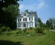 Garden view; Town of St. Stephen