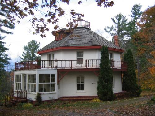 Main entrance and east elevation