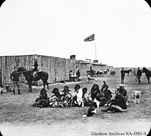 Historic image of Fort Calgary