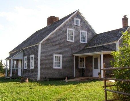 Front Profile with Summer Kitchen Side Profile