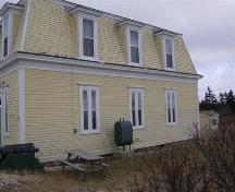 Side elevation, Archelaus Smith Museum, Centreville, NS, 2008.; Department of Tourism, Culture and Heritage, Province of Nova Scotia 2008