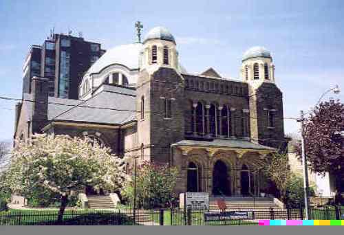View of the east façade of St. Anne's – 2002