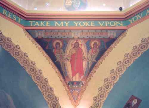 View of one of the pendentives – c. 2004