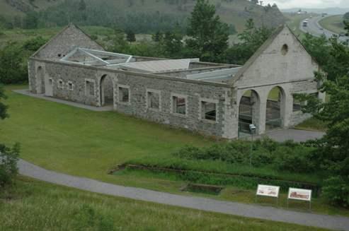 West and south elevations
