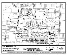 Map of Northeast Old Aurora Heritage Conservation District; Town of Aurora 2006