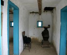 interior view of the kitchen of the Elaschuk House, Roblin area, 2005.; Historic Resources Branch, Manitoba Culture, Heritage and Tourism, 2005