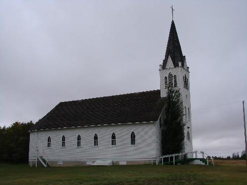 South elevation of the St. Ignatius Church.