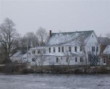 Rear elevation of Old Court House, Barrington, NS, 2008.; Department of Tourism, Culture and Heritage
Province of Nova Scotia 2008