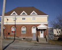 North elevation, Barrington Municipal Library, Barrington Passage, NS, 2007.; Department of Tourism, Culture and Heritage, Province of Nova Scotia 2007