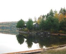 Poste de relais pour le flottage du bois d'Opémican; Ministère de la Culture, des Communications et de la Condition féminine, Jean-François Rodrigue, 2004