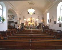 Intérieur de l'église de Notre-Dame-de-Lorette; Conseil du patrimoine religieux du Québec, 2003