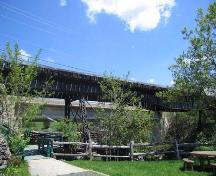 Voie ferrée et pont de fer du Quebec Central; Ministère de la Culture, des Communications et de la Condition féminine, Jean-François Rodrigue, 2005