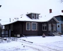 View of the Dr. Terwillegar Residence looking towards the southeast along 125 Street (January 2005); City of Edmonton, 2005
