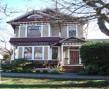 Exterior view of 743 Vancouver Street; City of Victoria, 2007