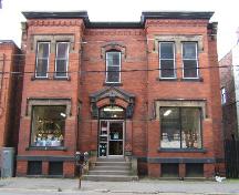 This photograph is a contextual view of the building on Princess Street, 2005.; City of Saint John