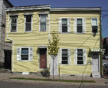 This is a contextual view of the building on Duke Street, 2005.; City of Saint John