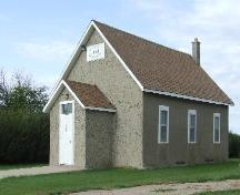 Front view of Edgeley United Church, 2007.; J. Kasperski, 2007.