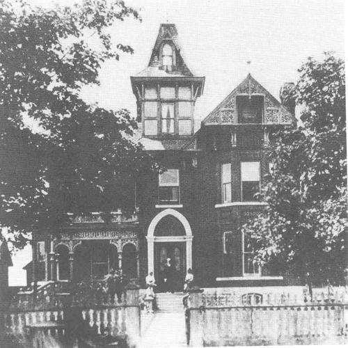 Allison House front facade, late 19th century.