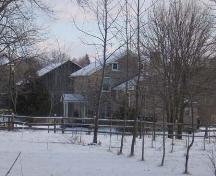 Eastward view towards the Woolner farmstead, 2007.; Lindsay Benjamin, 2007.