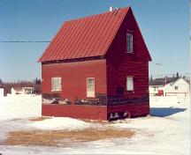 McLeod House before restoration; OHT, 1991