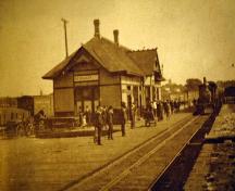 Newmarket Train Station, North-West Elevation.; Heritage Newmarket, nd