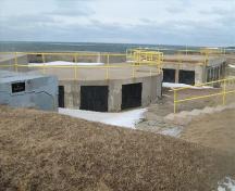 Remains of underground fortifications, Fort Petrie, New Victoria, NS, 2008.; Heritage Division, NS Dept. of Tourism, Culture and Heritage, 2008
