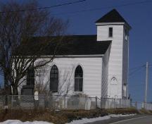 Side elevation, Chapel Hill Museum, Shag Harbour, NS, 2008.; Department of Tourism, Culture and Heritage, Province of Nova Scotia 2008