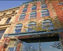 This image shows the front façade of the building that fronts Prince William Street.; Commercial Properties Limited