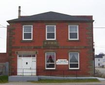 Central Bank, front elevation on Wellington Street, 2005.; City of Miramichi
