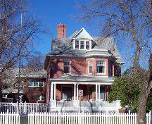 Primary elevation of the Christie House, Brandon, 2005; Historic Resources Branch, Manitoba Culture, Heritage, Tourism and Sport, 2005