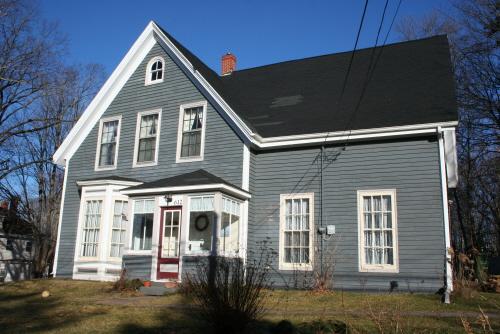 Showing west elevation