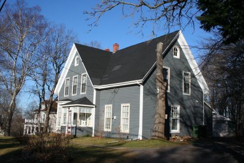 Showing southwest elevation