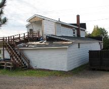 Vue de l'arrière, prise de l'est.; City of Dieppe