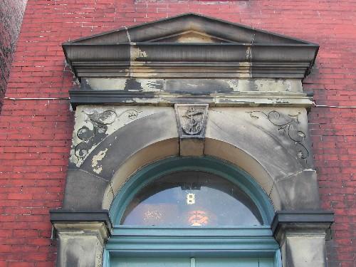 Charles Taylor Residence - Pediment