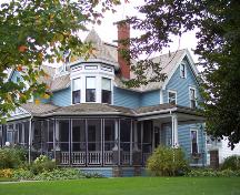 This image shows a view of the side of the house; The Valley District Planning Commision