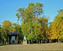 Contextual view, from the southeast, of Riverside Park, Minto area, 2006; Historic Resources Branch, Manitoba Culture, Heritage, Tourism and Sport, 2006