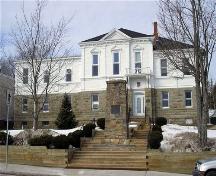 Front elevation, Victoria County Court House, Baddeck, NS, 2008.; Dept. of Tourism, Culture and Heritage, Province of Nova Scotia, 2008.