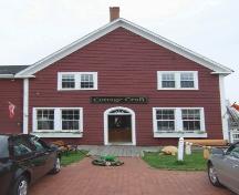 This photograph shows the front façade of the building which faces Market Square, 2007.; Town of St. Andrews