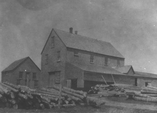 George Gard's sawmill, c. 1910