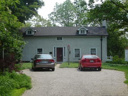 Facade, Hiram Capron House, 2007