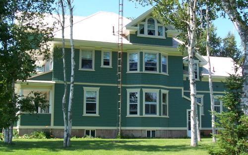 Showing south elevation