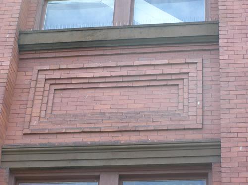 Wall decorative detail