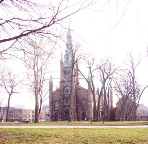 Assumption Church, front façade -  2006