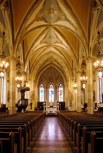 Assumption Church Interior - n.d.