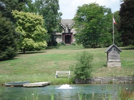 View Looking North, William J. Scott House, 2007