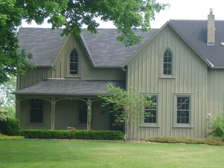 Detailed View, Bryning Manse Façade, 2007