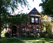 Front facade of Crawley House; Susan Schappert, 2007