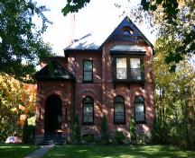 Front facade of Crawley House; Susan Schappert, 2007