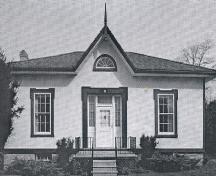 Front facade, Hooey Cottage; Heritage Port Hope, 2007